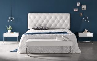 Cabeceros de piel: Glamour y muchas ventajas