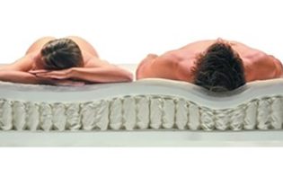 Colchón muelles ensacados y viscoelástica para toda la familia