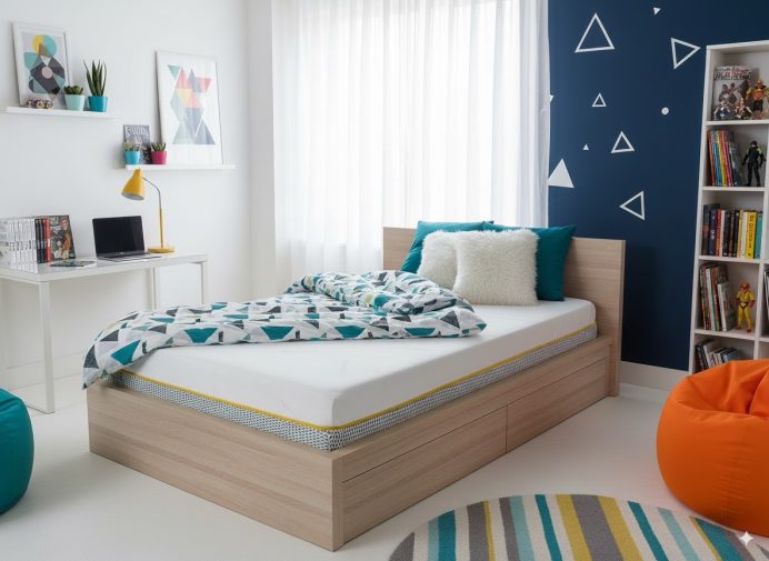 Los mejores colchones para niños y adolescentes: Tetrix y Kubrix de Ingravity Kids