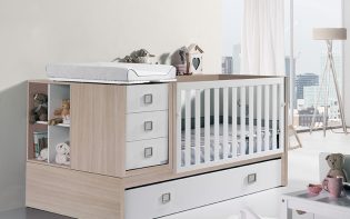 Cuna evolutiva : Una opción versátil para el dormitorio del bebé