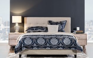 Cama de dos plazas : amplitud y comodidad