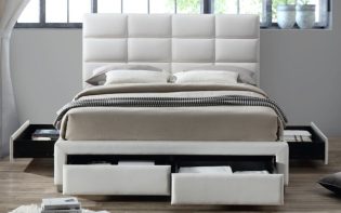 Cama con cajones : Una solución a la falta de espacio