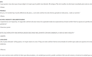 Opiniones del Colchón Ingravity Dual Confort Fresh