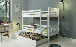 Literas triples para el dormitorio de tus hijos