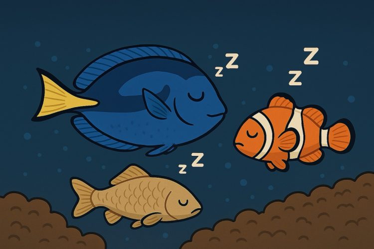 ¿Cómo duermen los peces?