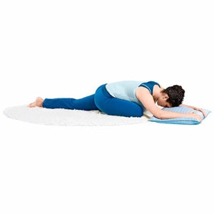 Postura del cisne en Yoga