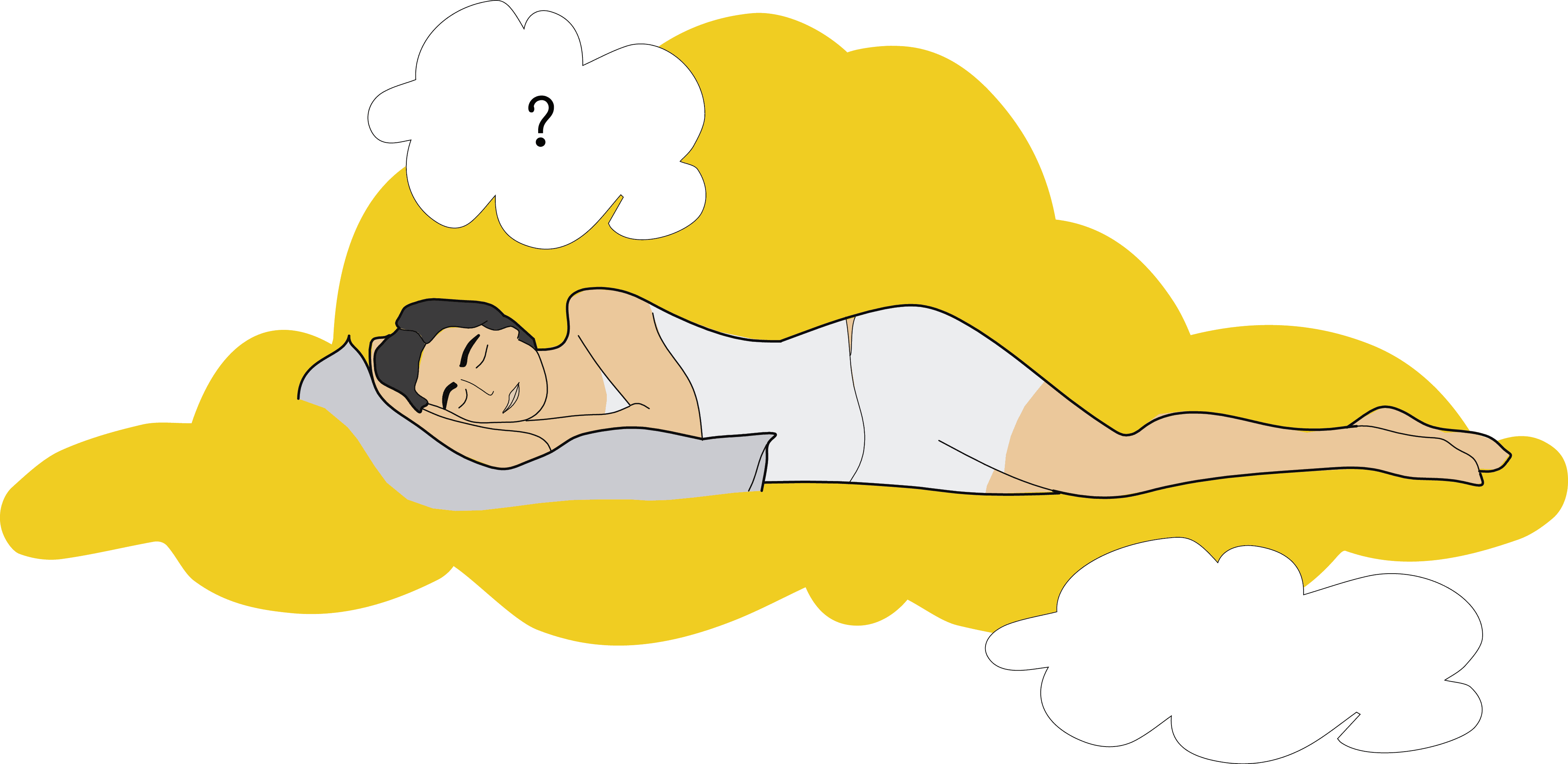 ¿Cuándo dormir sin almohada?