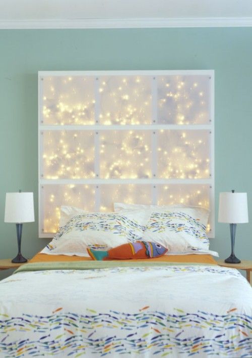 Cabeceros de cama infantiles con luces