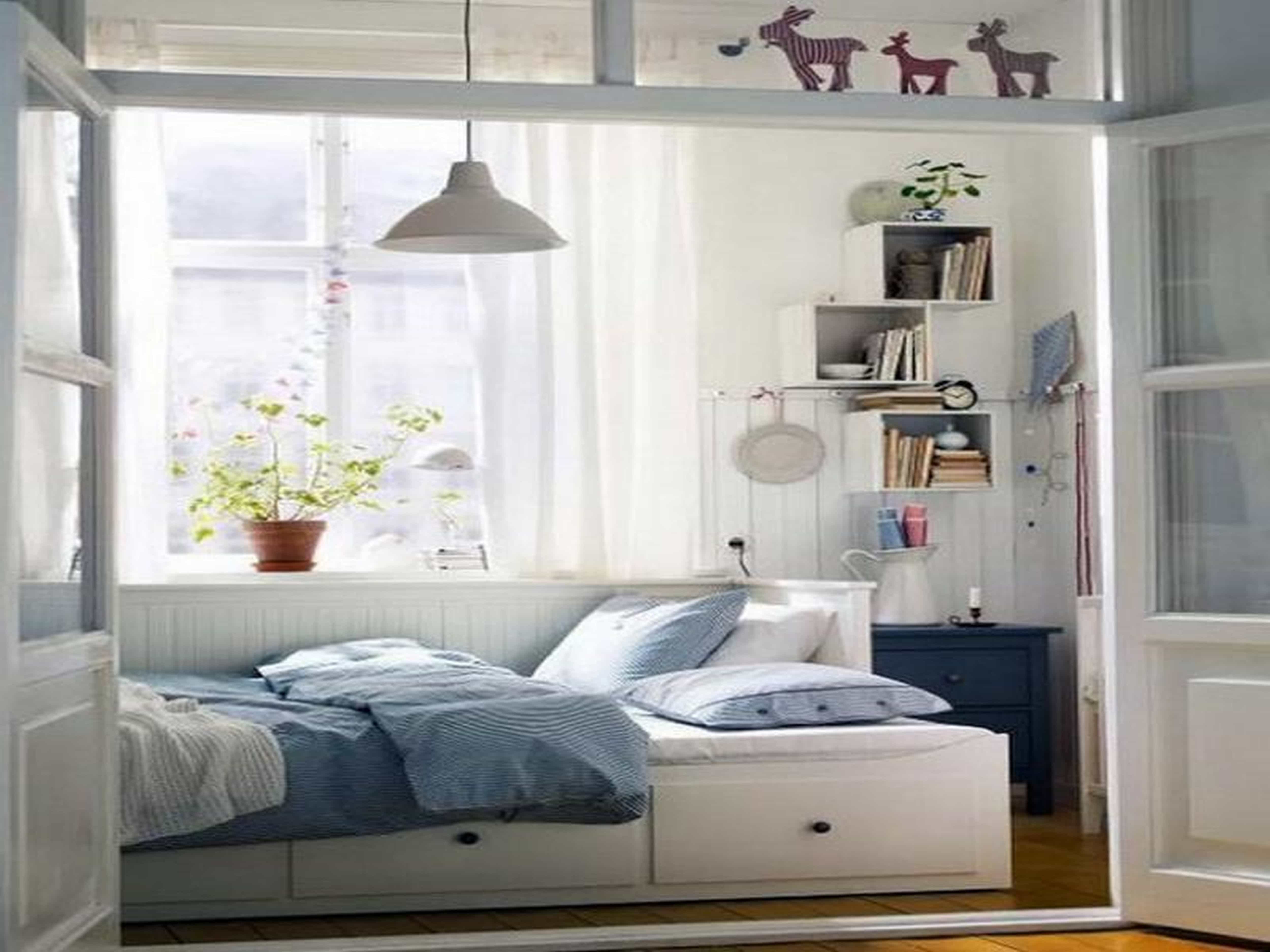 Decorar un dormitorio pequeño individual - Colchón Exprés