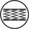 Icono de Muelles ensacados Articulables