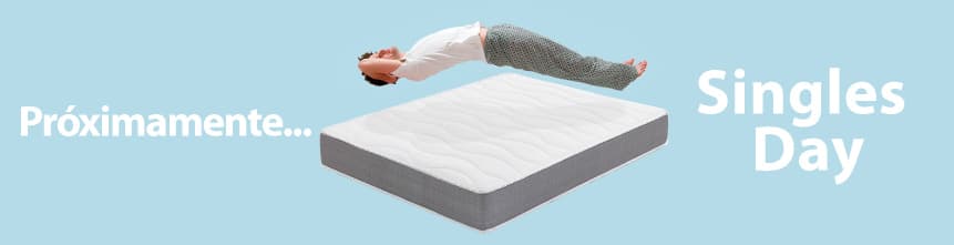 oferta de colchones single days