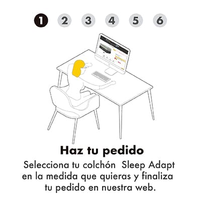 personaliza tu colchón sleep adapt